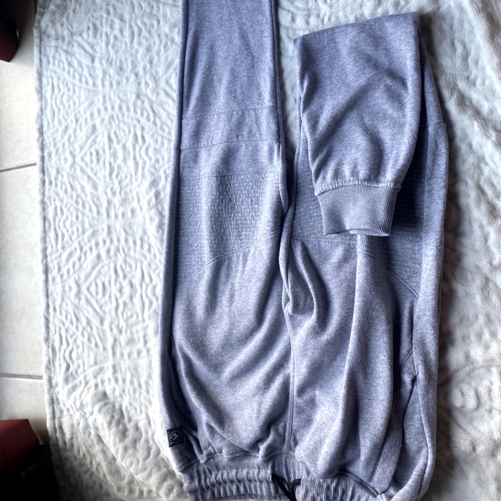 Baggy long grey joggers